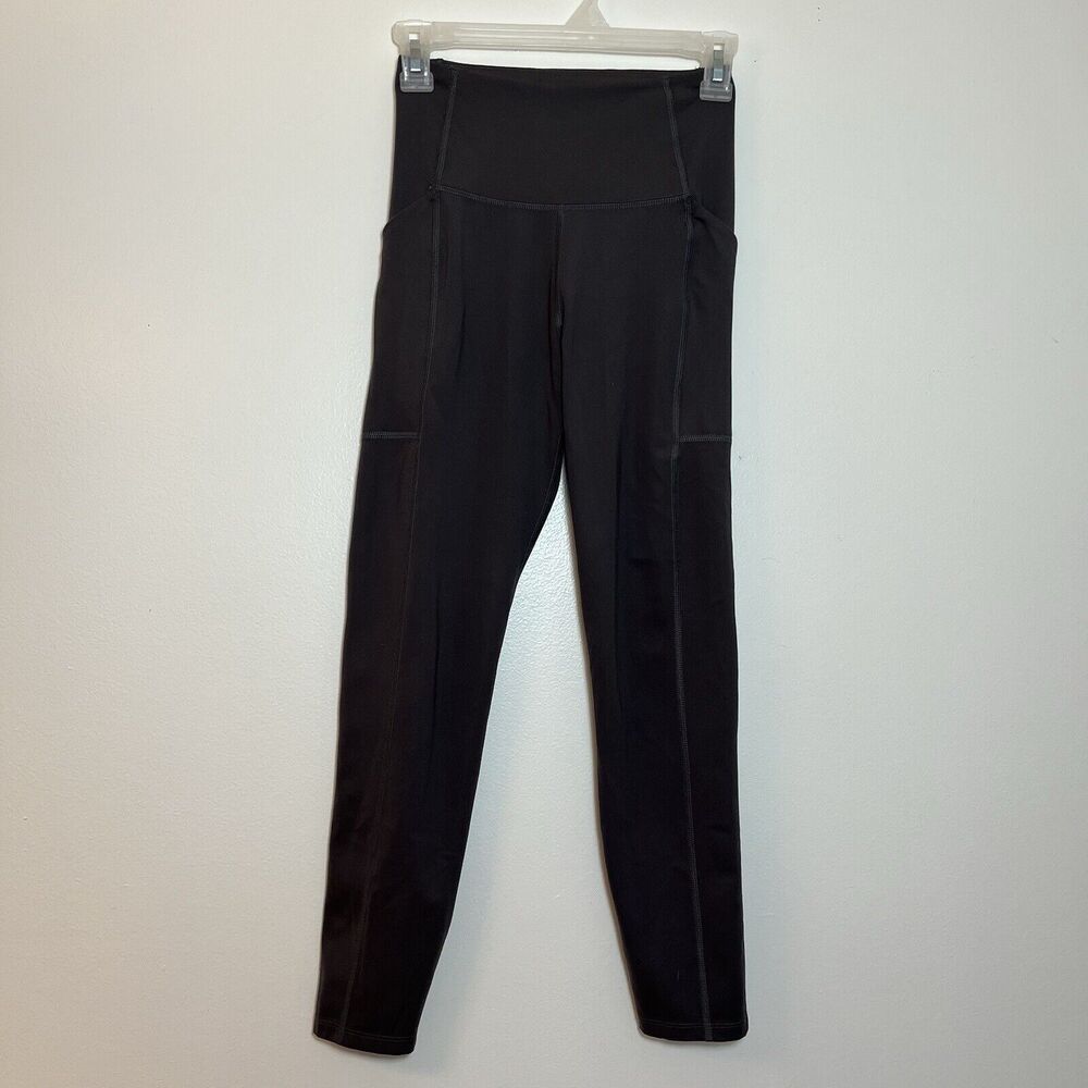 Girlfriend Collective Compressive Pocket Leggings Gray Size XS High Rise Stretch